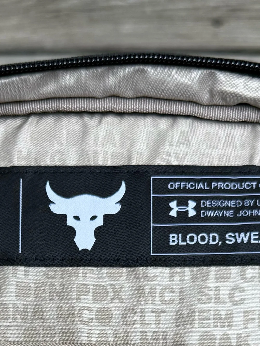 Under Armour Project Rock Pro Backpack in collaboration with Dwayne Johnson